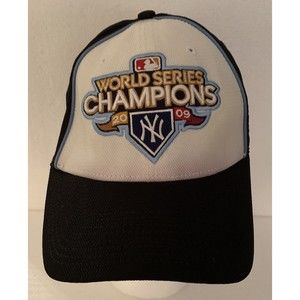New York Yankees 2009 MLB World Series Champions New Era One Size Cap Hat
